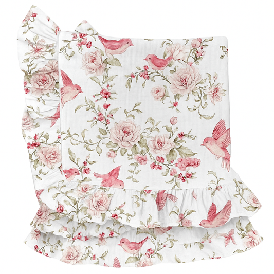 Rose Garden | Muslin Blanket