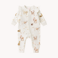 Load image into Gallery viewer, Royal Whiskers - Bamboo Zipsuit
