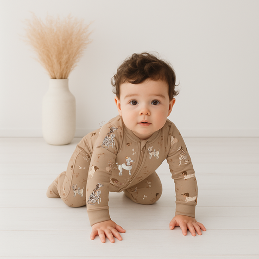 Show Pups - Bamboo Zipsuit