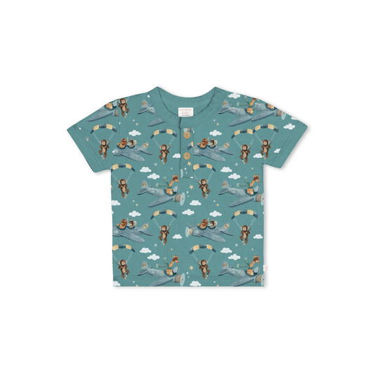 Henley Tee - Jungle Express