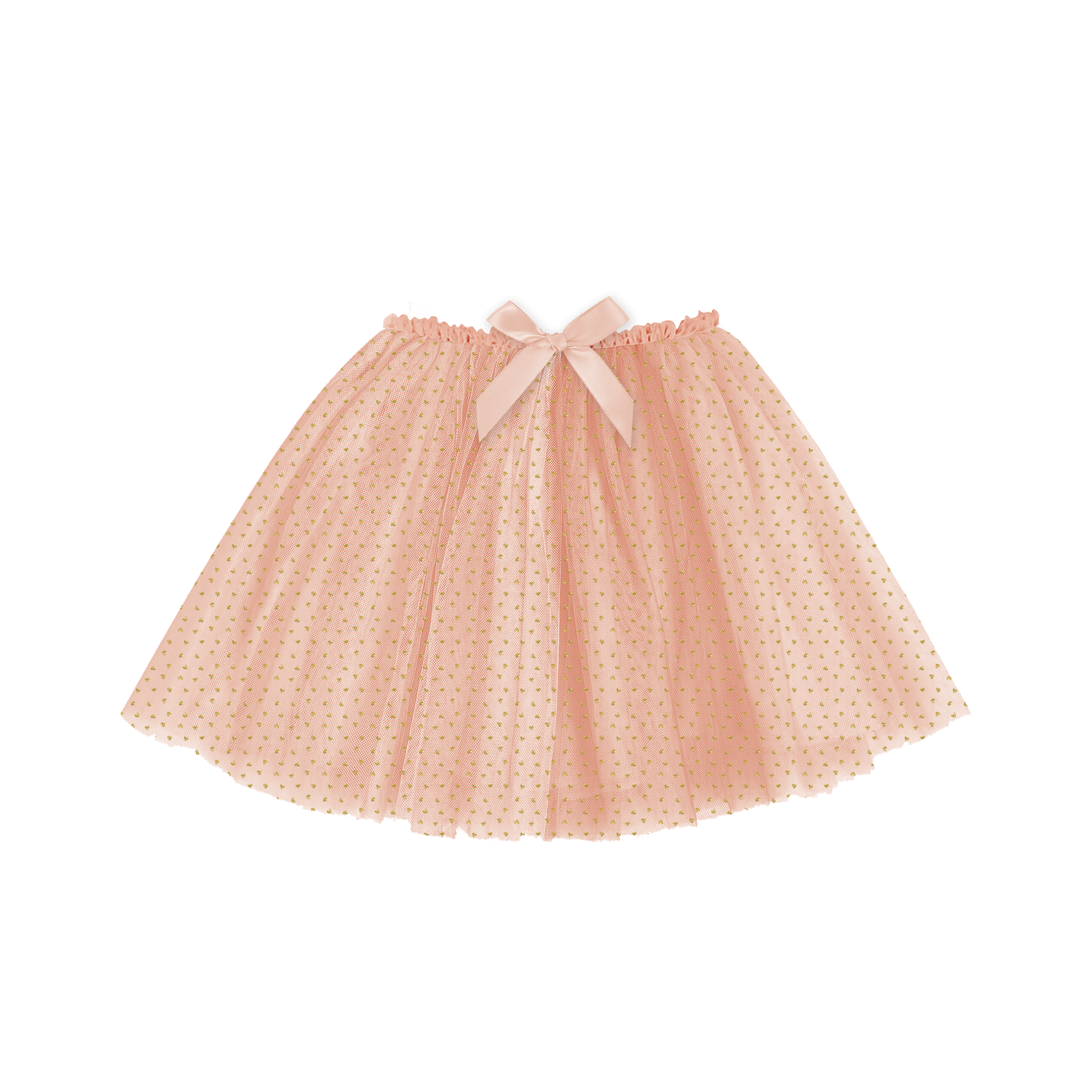 Soft Peach Tulle Skirt