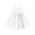 Load image into Gallery viewer, Ribbed Tulle Dress - Daisies
