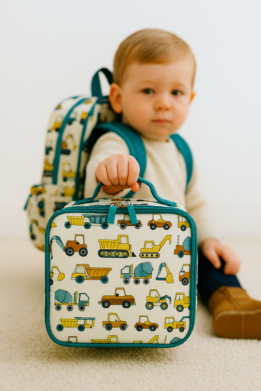 Vehicles - Insulated Lunch Bag