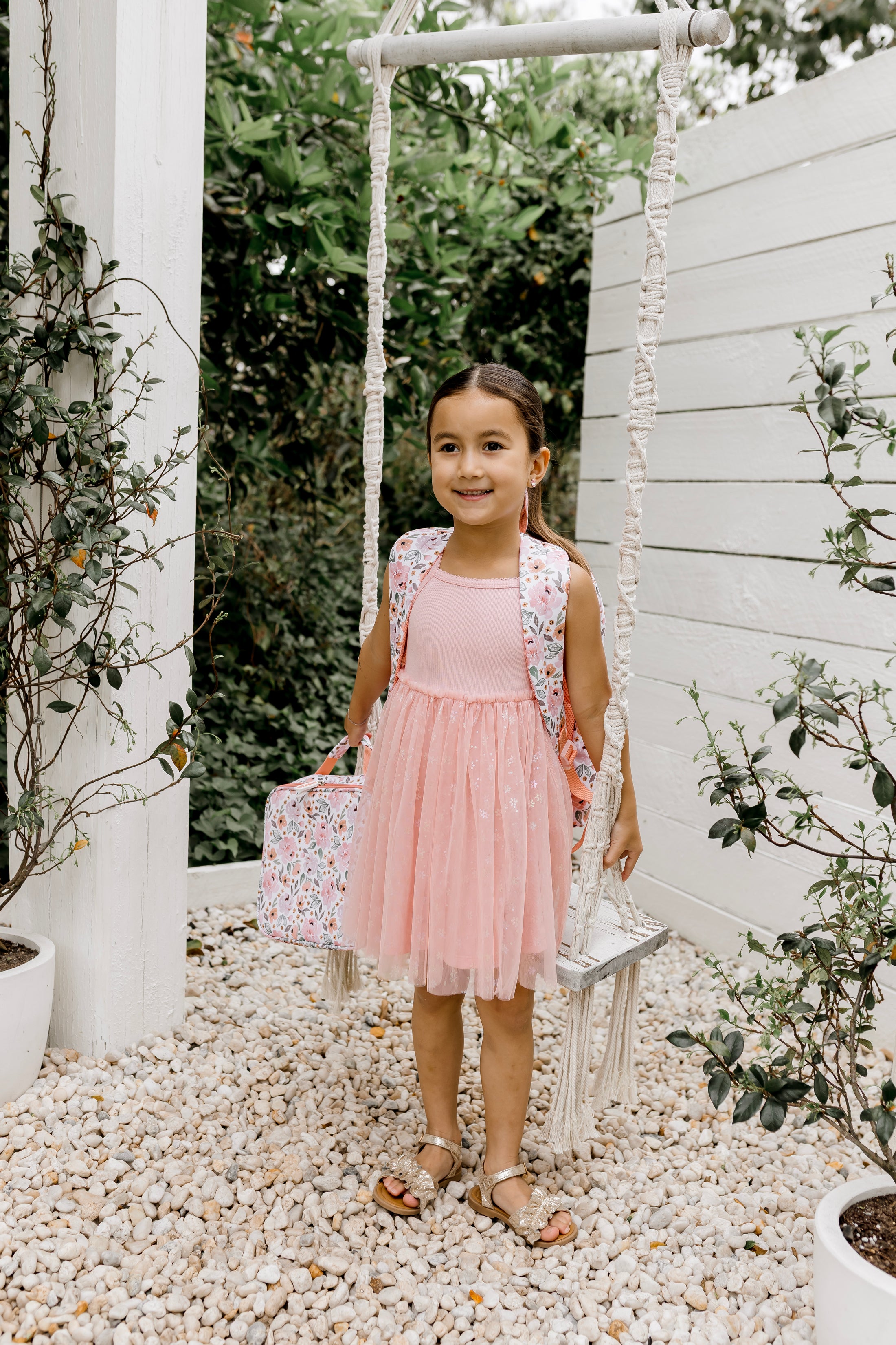 Peach Blossom - Insulated Lunch Bag