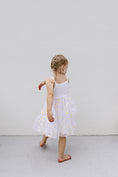 Load image into Gallery viewer, Ribbed Tulle Dress - Summer Daisies
