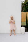 Load image into Gallery viewer, Ribbed Tulle Dress - Soft Petal

