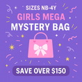 Load image into Gallery viewer, MEGA Mystery Bag ✨ Girls (NB-4Y) - 5 Pieces
