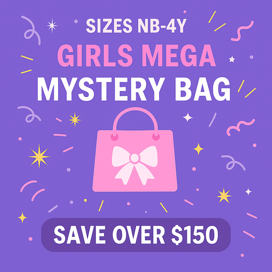 MEGA Mystery Bag ✨ Girls (NB-4Y) - 5 Pieces