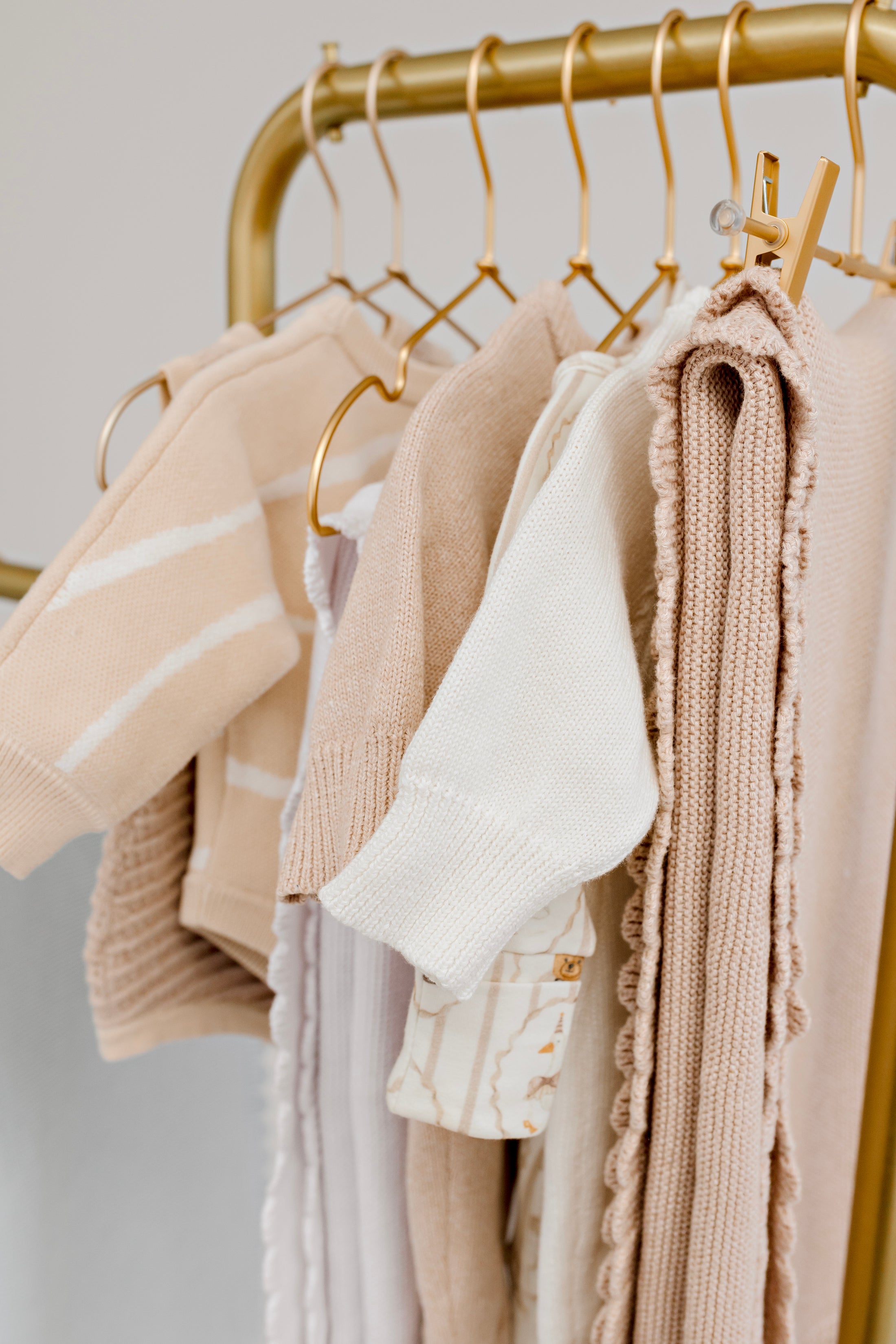 Heritage Knit Blanket | Biscotti