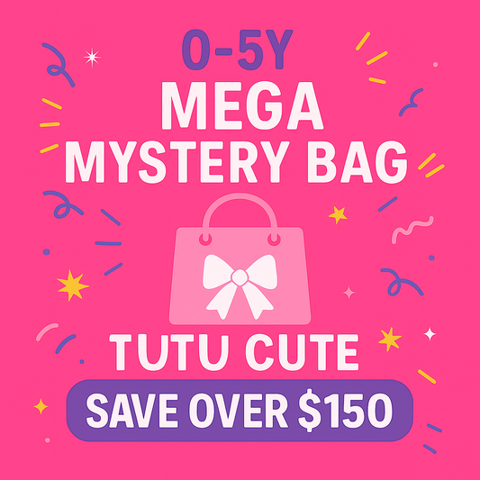 MEGA Mystery Bag ✨ "Tutu Cute" Toddler Girls (0-5Y) - 5 Pieces