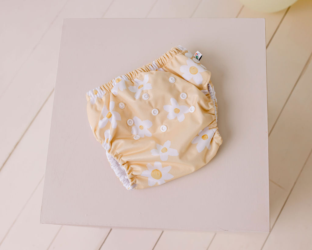 Reusable Swim Nappy - Summer Daisies