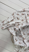 Load and play video in Gallery viewer, Royal Whiskers - Organic Muslin Swaddle
