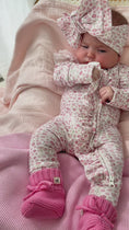 Load and play video in Gallery viewer, Baby Knit Booties | Rosewater
